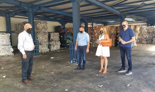 Στο Κέντρο Διαλογής Ανακυκλώσιμων Υλικών ο Δήμαρχος Ηρακλείου Βασίλης Λαμπρινός – Ενημέρωση για την σωστή  ανακύκλωση