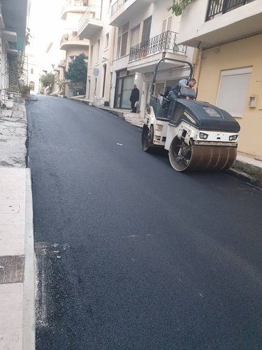 Συνεχίζονται οι ασφαλτοστρώσεις σε δρόμους της 3ης  Κοινότητας του Δήμου Ηρακλείου