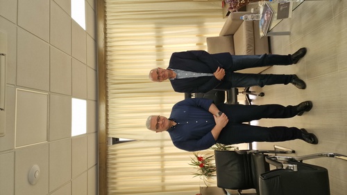 Συνάντηση του Εντεταλμένου Συμβούλου του Δήμου Ηρακλείου Νίκου Κονταράκη με τον Πρόεδρο του ΙΤΕ Νεκτάριο Ταβερναράκη

