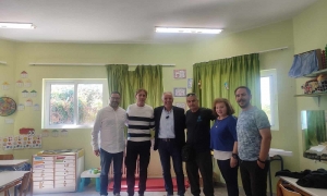 Ολοκληρώθηκε η ανακαίνιση του Ειδικού Σχολείου Κωφών και Βαρήκοων από το Δήμο Ηρακλείου

