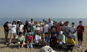Δράση καθαρισμού της παραλίας στο Λίντο από τα παιδιά του 40ου και 43ου Δημοτικού Σχολείου Ηρακλείου