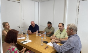 Συνάντηση εργασίας του Αλέξη Καλοκαιρινού με τους Προέδρους των Δημοτικών Κοινοτήτων Ηρακλείου – Νέας Αλικαρνασσού